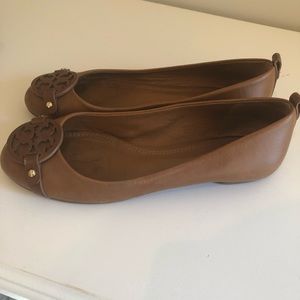 Tory Burch Brown Flats